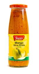 פרוסות מנגו כבוש (עמבה הודית)450 מ"ל Mango slice pickle אינדיאן סטור