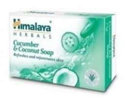 סבון הימאליה מלפפון וקוקוס 125 גרם  Cucumber &Coconut Soap אינדיאן סטור