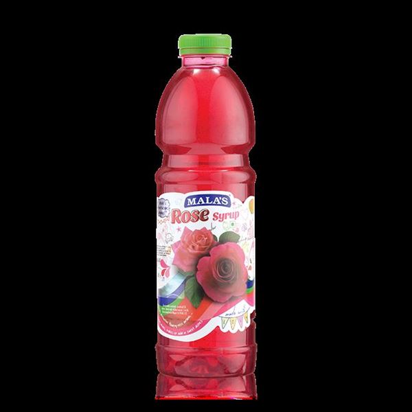 סירופ ורדים 750 מ"ל Mala's Rose Syrup