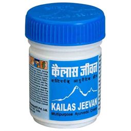 "קאילאס ג'יוואן" משחה איורוודית 60 גרם Kailas Jeevan אינדיאן סטור