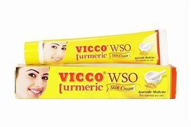 קרם פנים ע"ב כורכום 30 גרם Vicco turmeric WSO אינדיאן סטור