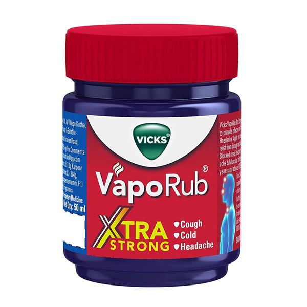 ויקס חזק יותר 50 מ"ל Extra strong Vicks vaporub