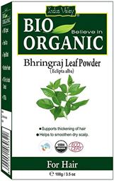אבקת "ברינגראג" 100 גרם אורגני Organic Bhringraj leaf powder אינדיאן סטור
