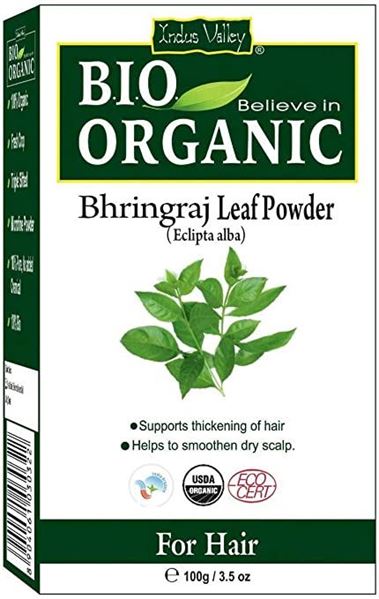 אבקת "ברינגראג" 100 גרם אורגני Organic Bhringraj leaf powder